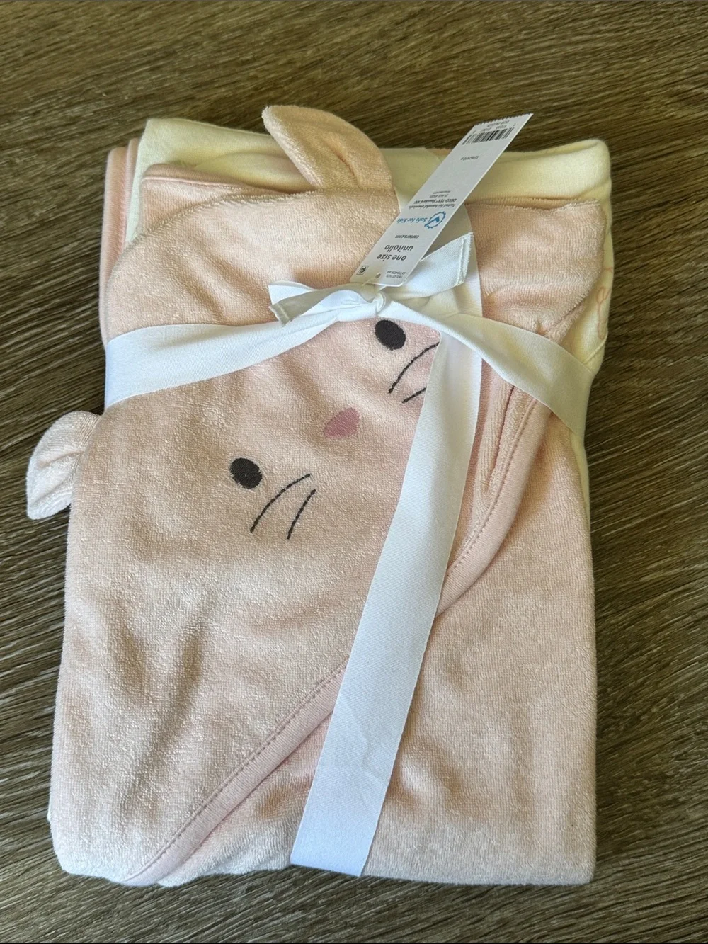 Carter's Baby Girl 2-Pack Hooded Towels - Pink